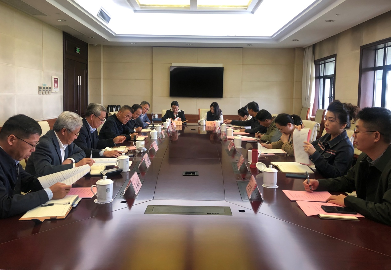 市纪委监委驻市农业农村委纪检监察组组长王晓诚一行来院调研指导