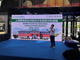 我院林果所葡萄课题组亮相2025施泉葡萄节