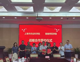 我院与楚雄师范学院签订战略合作框架协议