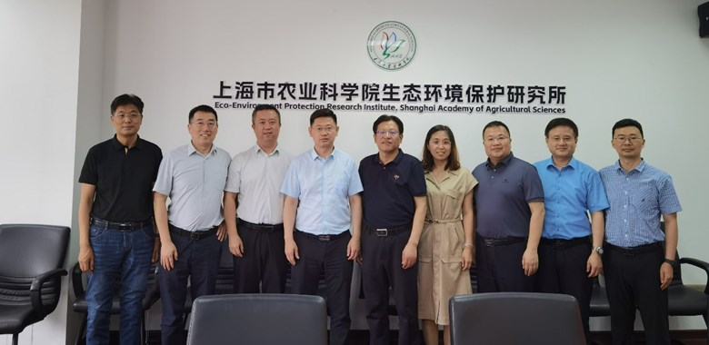 中化集团中蓝连海设计研究院有限公司领导一行到访我院生态所洽谈合作交流