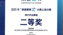 赋能农业绿色转型！我院低碳农业团队联合研发的碳数据计算平台获2025年“数据要素X”大赛上海分赛二等奖