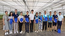 院党委委员、副院长沈晓晖带队赴汇吉农场慰问生物所一线职工