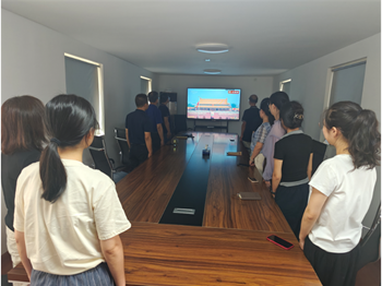 铭记抗战历史践行科研使命——生物所党支部第三党小组成员集体观看纪念中国人民抗日战争暨世界反法西斯战争胜利80周年大会