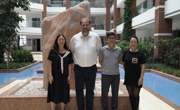 荷兰Ourcelia公司总经理Jan Junior Klerken一行到访我院食用菌所