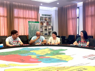 院党委委员、副院长沈晓晖赴作物所开展人才慰问工作座谈会