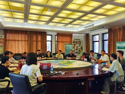 山东淄博市农科院一行到我院院作物所访问交流