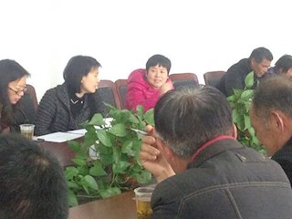 信息所农经室科技人员赴金山区朱泾镇开展农业农村数据调查