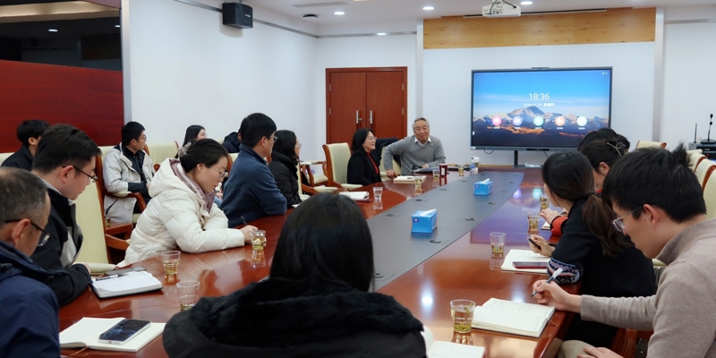 上海交通大学丁铲教授应邀为畜牧兽医所作国自然专题讲座