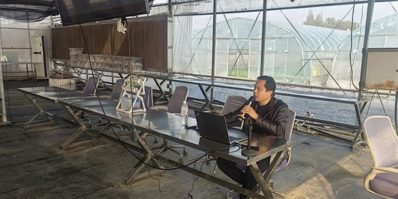 庄行综合试验站科技人员赴青浦开展技术培训