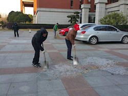 寒潮来袭 后勤严阵以待迎战冰雪