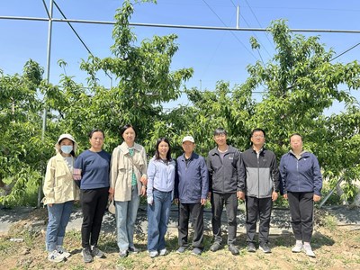 我院林果所科技人员赴石家庄综合试验站开展岗站对接工作