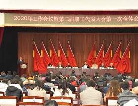 我院召开2020年工作会议暨第二届职工代表大会第一次全体会议