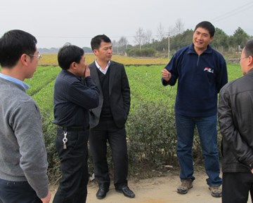 平台负责人顾晓君研究员前往国际著名凤梨种苗生产企业--爱索特（EP）上海种苗基地技术服务与交流