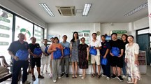科立特集团总经理蔡晓梅一行慰问瑞丰公司门店员工