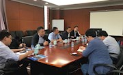 山东省邹城市科技局朱红卫局长一行来我院食用菌所考察交流   